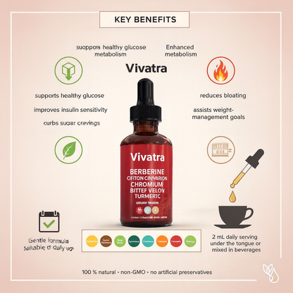 Berberine + Ceylon Cinnamon Regulator Drops (60mL)